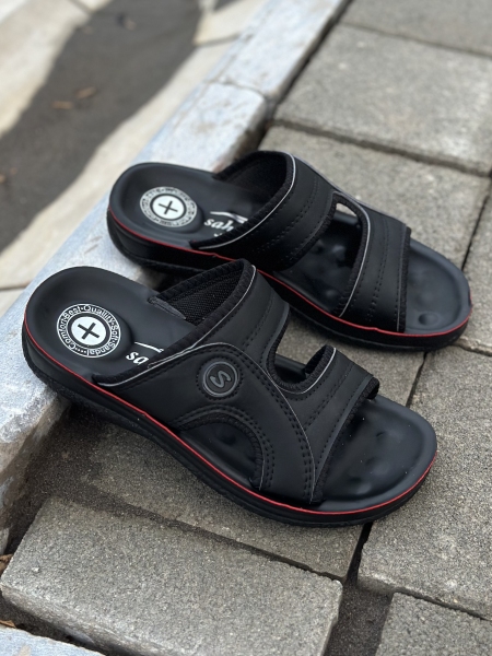 دمپایی کلاسیک مردانه مدل S مشکی