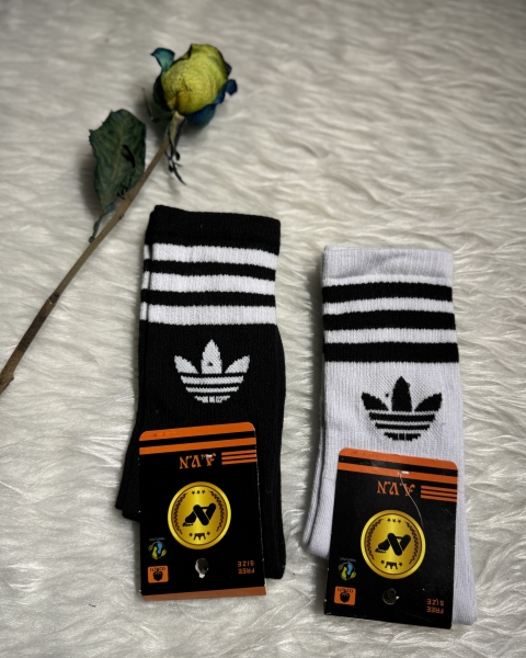 جوراب ساق بلند طرح آدیداس