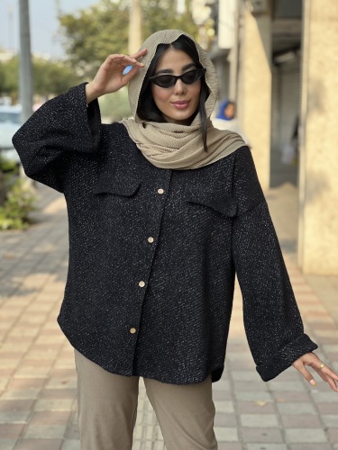 پالتو موهر آستین کلوش