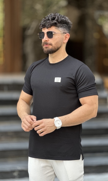 تیشرت مراکشی پارچه لانا مشکی