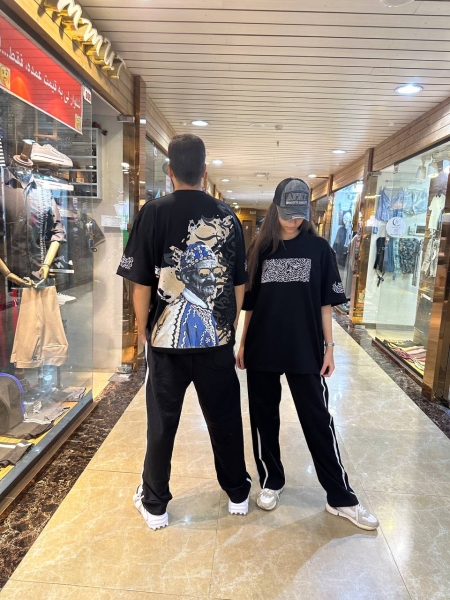 تیشرت قواره آزاد گرم بالا