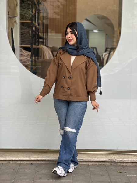 کت کوتاه سانتانا 4 دکمه