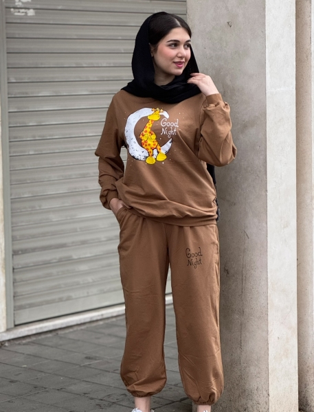 ست دورس طرحدار( زرافه)