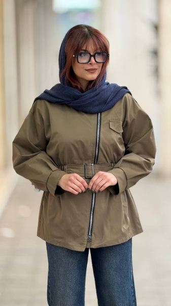 بارونی کمرش تمام زیپ