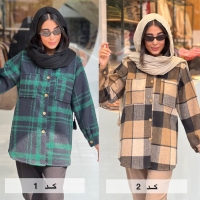 پالتو پشمی چهارخونه