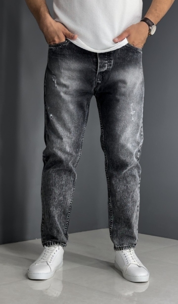 شلوار مام فیت ذغالی