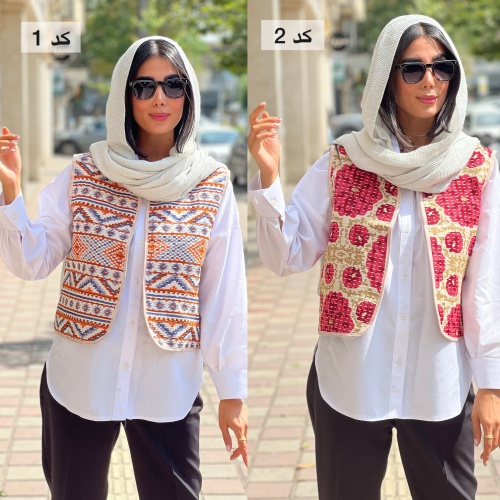 ژیله سنتی کوتاه نواردار