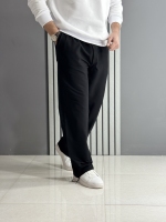 شلوار اسلش بگ گلکسی مشکی ( قد 110 سانت )