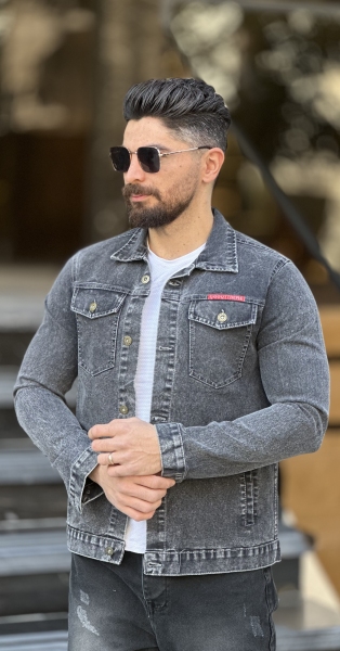 کت جین ذغالی 495