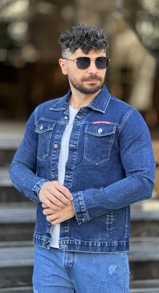 کت جین آبی جین