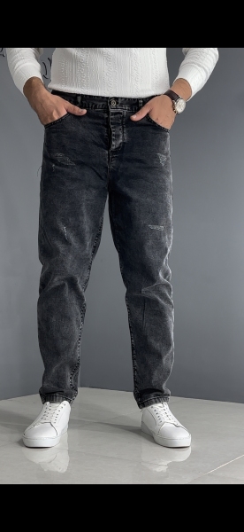 شلوار مام فیت زغالی