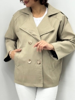 بارونی فیتیله ای 4 دکمه