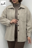 پالتو 2جیب ساده جلو دکمه