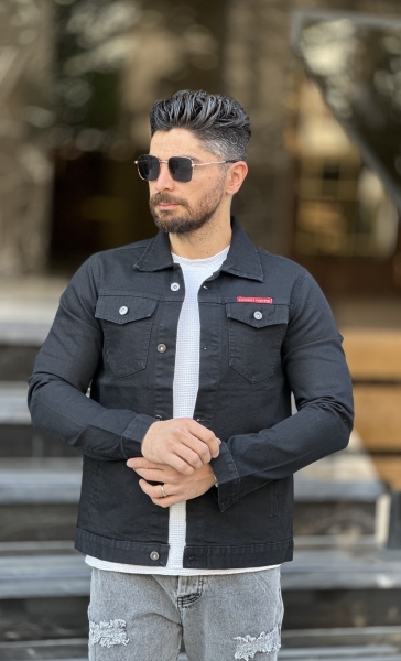 کت جین مشکی