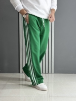 شلوار اسلش پنبه سبز