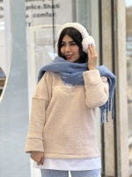 پالتو جلو بسته لمزور یقه دار