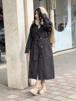 بارانی بلند سرشانه پاگون