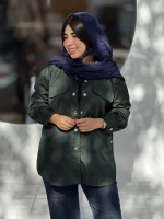 مانتو کتان بغل دکمه داخل کرک