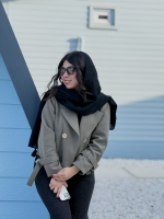 کراپ کت آستین پاگون