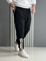 شلوار جاگر مشکی گرم بالا ضخیم ( قد 100 سانت )