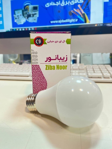 لامپ 9 وات زیبانور