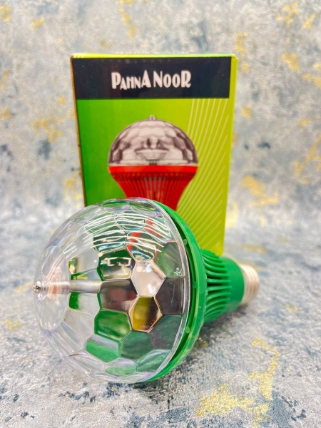 لامپ رقص نور ال ای دی گردان