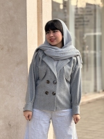 کت جناقی لمه جلیقه دار