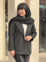 کت فوتر کجراه یقه انگلیسی