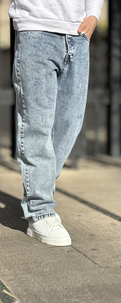 بگ جین آبی روشن کد 8199