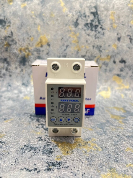محافظ ولتاژ پارس فانال مدل 40 آمپر تکفاز