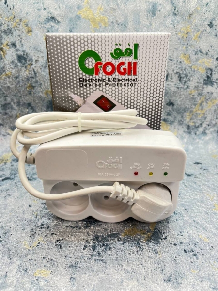 محافظ 3 خانه یخچالی بدون ارت 1.4 متری افق