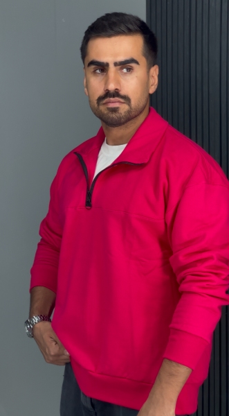 دورس نیم زیپ سرخابی