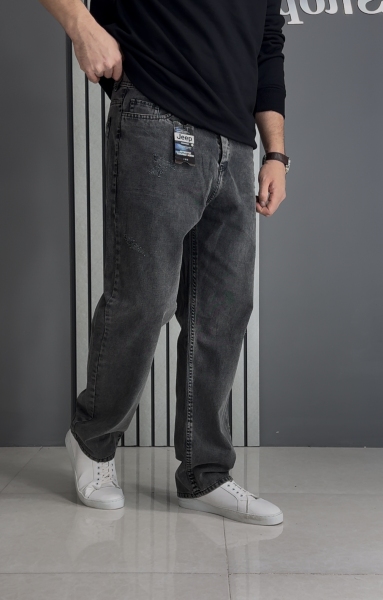 شلوار جین بگ گرم بالا ذغالی