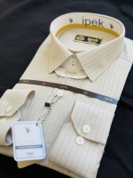 پیراهن مردانه کلاسیک کرم