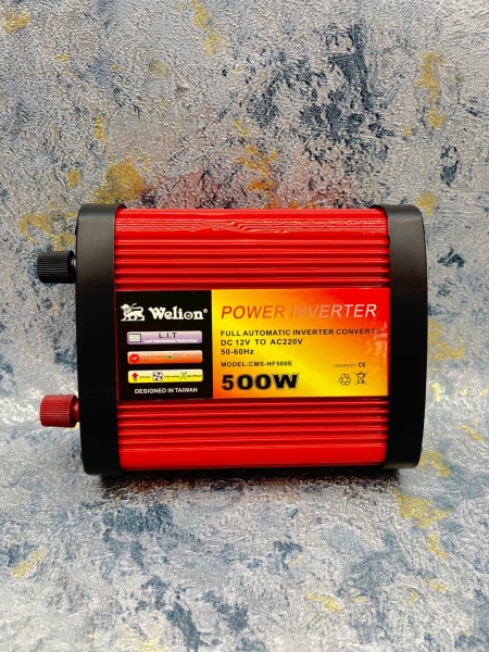 اینورتر برق خودرو ویلیون مدل 12V-TO-220V-500W