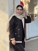 کت شلوار دورنگ 4دکمه