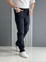 شلوار جین راسته ذغالی ( قد 112 سانت )