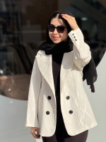 کت ژاکارد4دکمه طرحدار