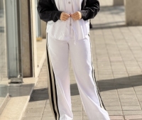 شلوار بغل خط کتان