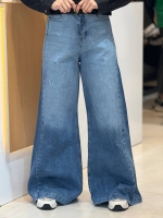 شلوار بگ شافل کمر کش