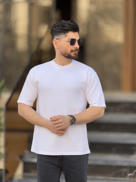 تیشرت boxi مراکشی سفید 225