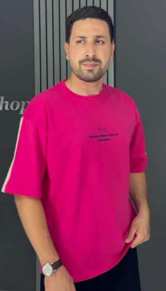 تیشرت ماکان لش سرخابی