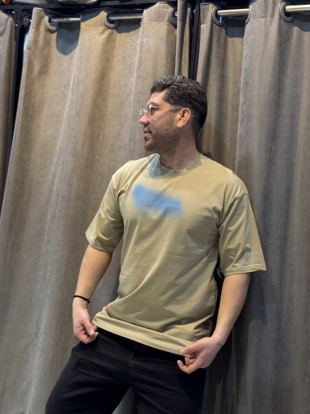 تیشرت کاستوم شده دو نخ پنبه پنبه