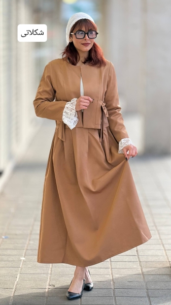 کت دامن عروسکی توری