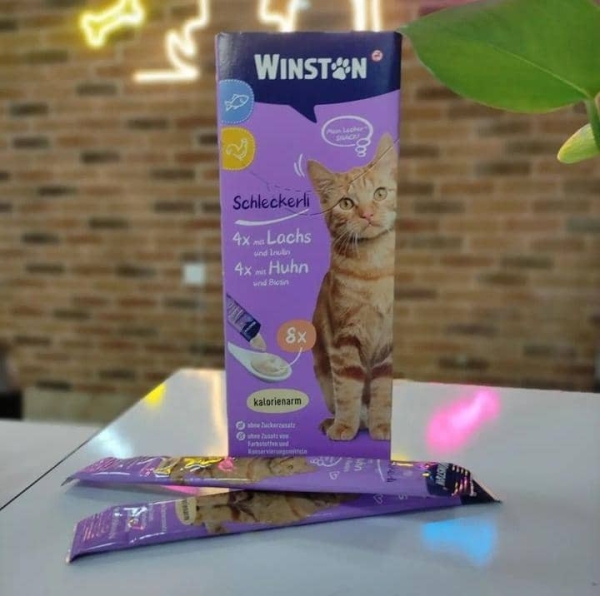 بستنی گربه وینستون بسته 8 عددی