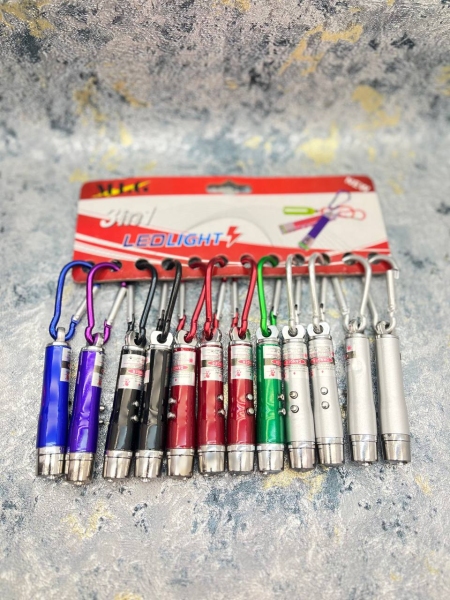 لیزر پوینتر 3 کاره جیبی کوچک