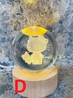 شب خواب گوی کریستالی