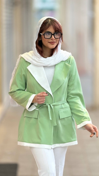 کت یقه سفید مازراتی