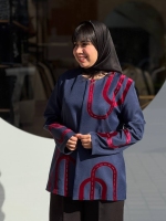 مانتو گنبدی کتان