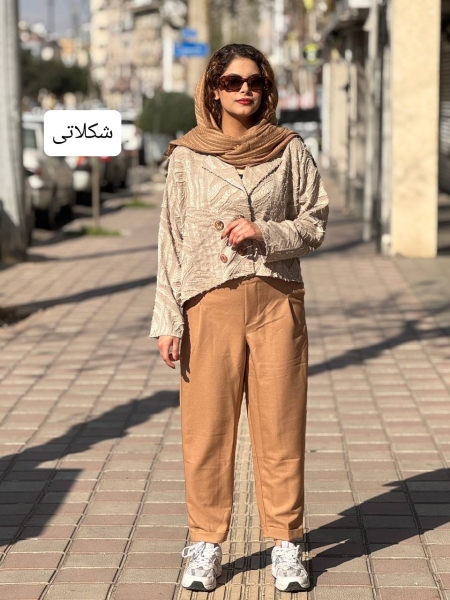 ست کت ژاکارد 4دکمه